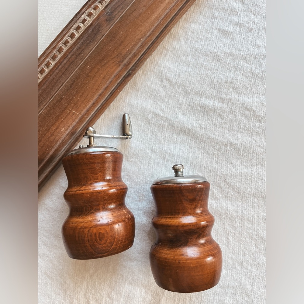 Vintage salt and pepper shakers
